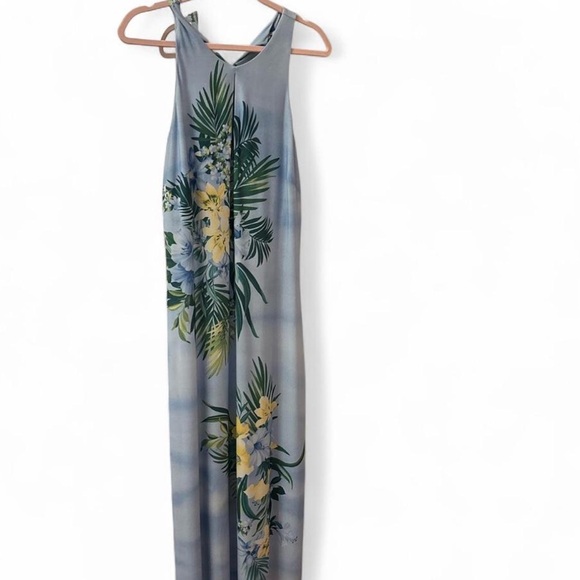 Tommy Bahama Blue and yellow tropical dress - Picture 2 of 4